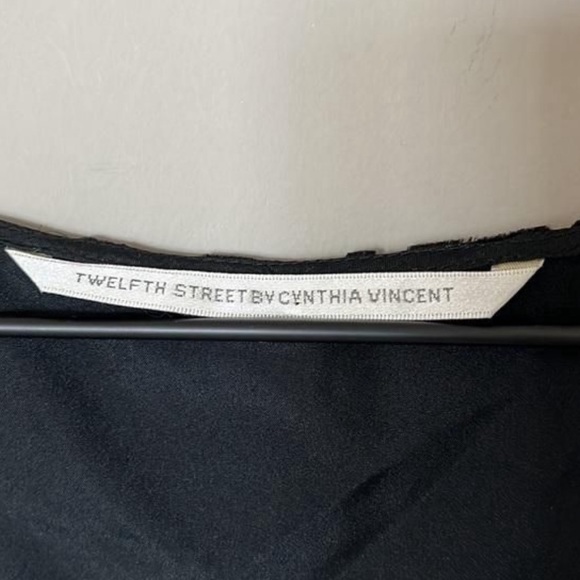 REVOLVE Lace-up Velvet Sheer Shift Dress | LBD - Picture 6 of 7